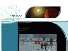 Tablet Screenshot of nayade.com